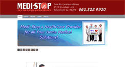 Desktop Screenshot of medi-stop.com